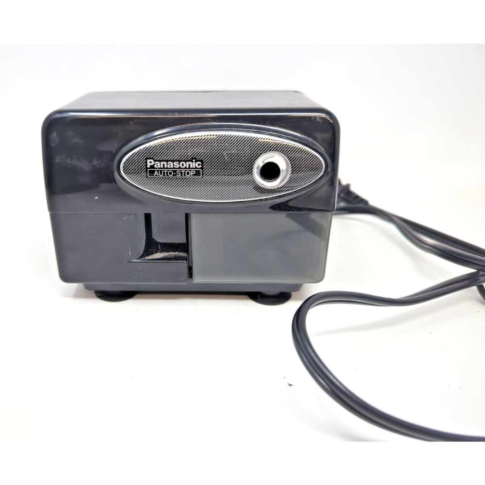 Panasonic KP-310 Electric Pencil Sharpener with Auto Stop Black Suction Cups
